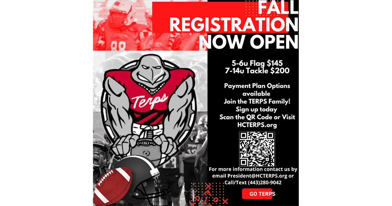Fall 2025 Tackle Registration OPEN!