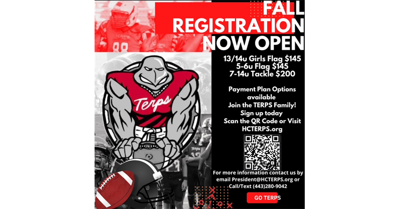 Fall 2025 Tackle Registration OPEN!