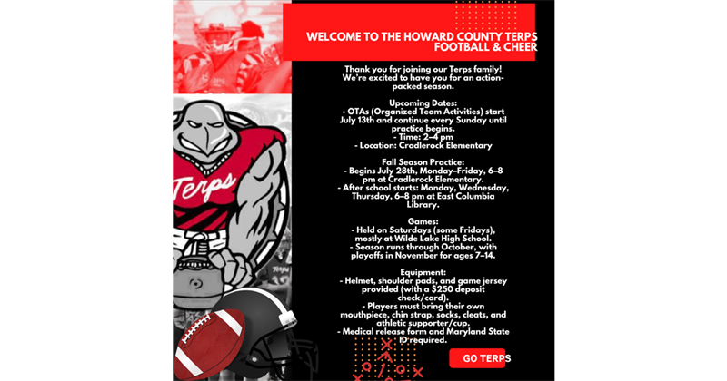 2025 Tackle Welcome